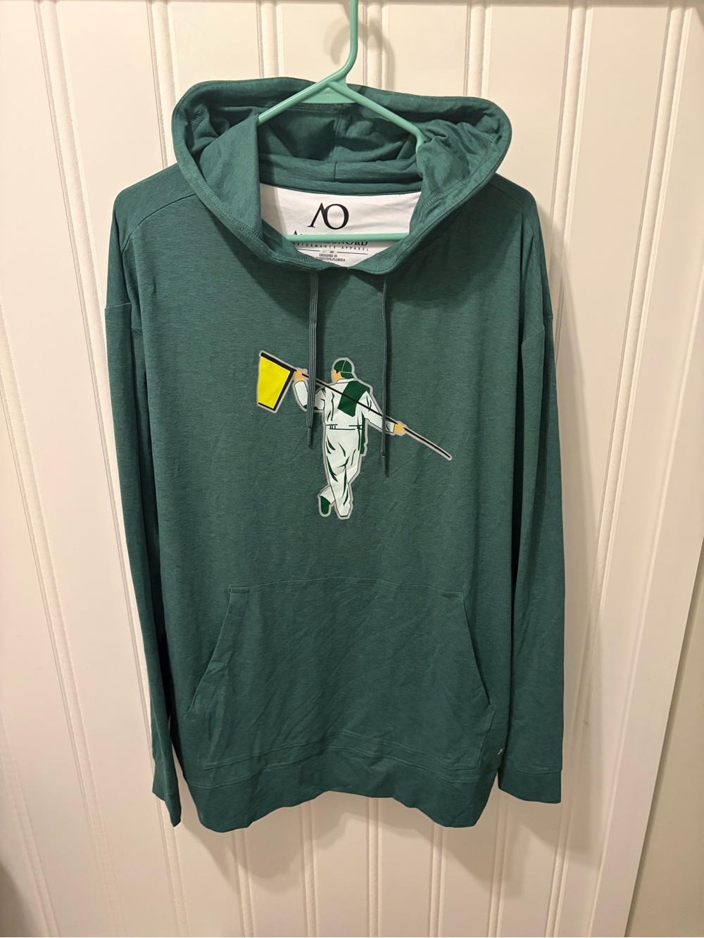 AndersonOrd Performance Apparel "Master Looper" Golf Hoodie Green - Men's XL